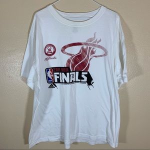 Adidas Miami heat tshirt Finals 2011